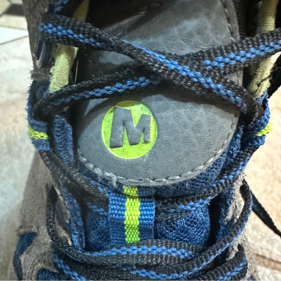 Merrell Kids Outdoor Hiking Waterproof Boots size 3 - Picture 7 of 8